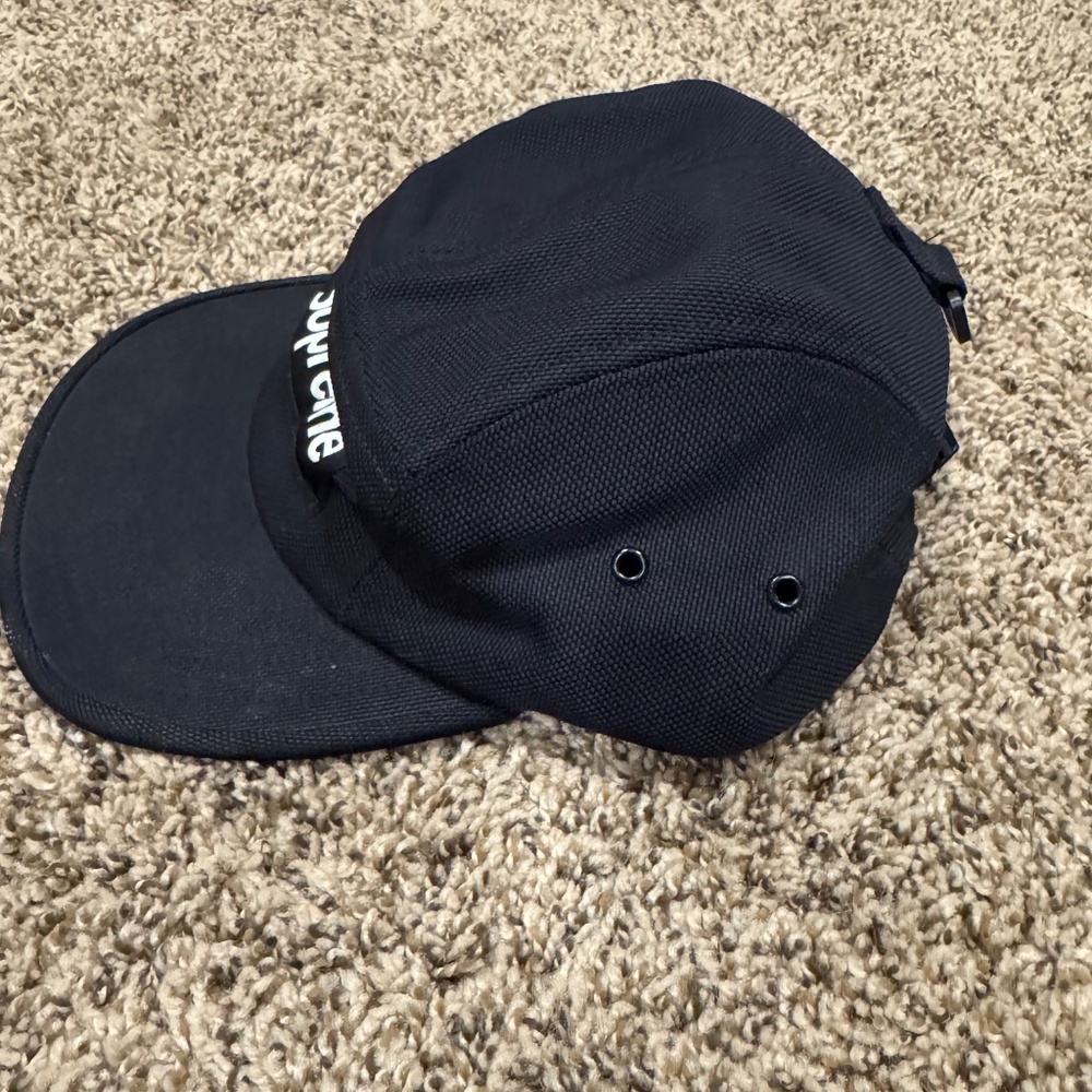 Men’s Supreme Bonded Mesh Camp Cap~Black - Picture 2 of 7